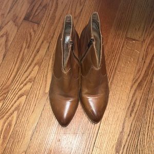 Frye leather booties